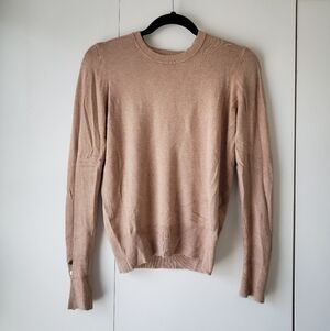 Zara Camel Crewneck Sweater